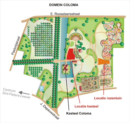 Plan domein Coloma